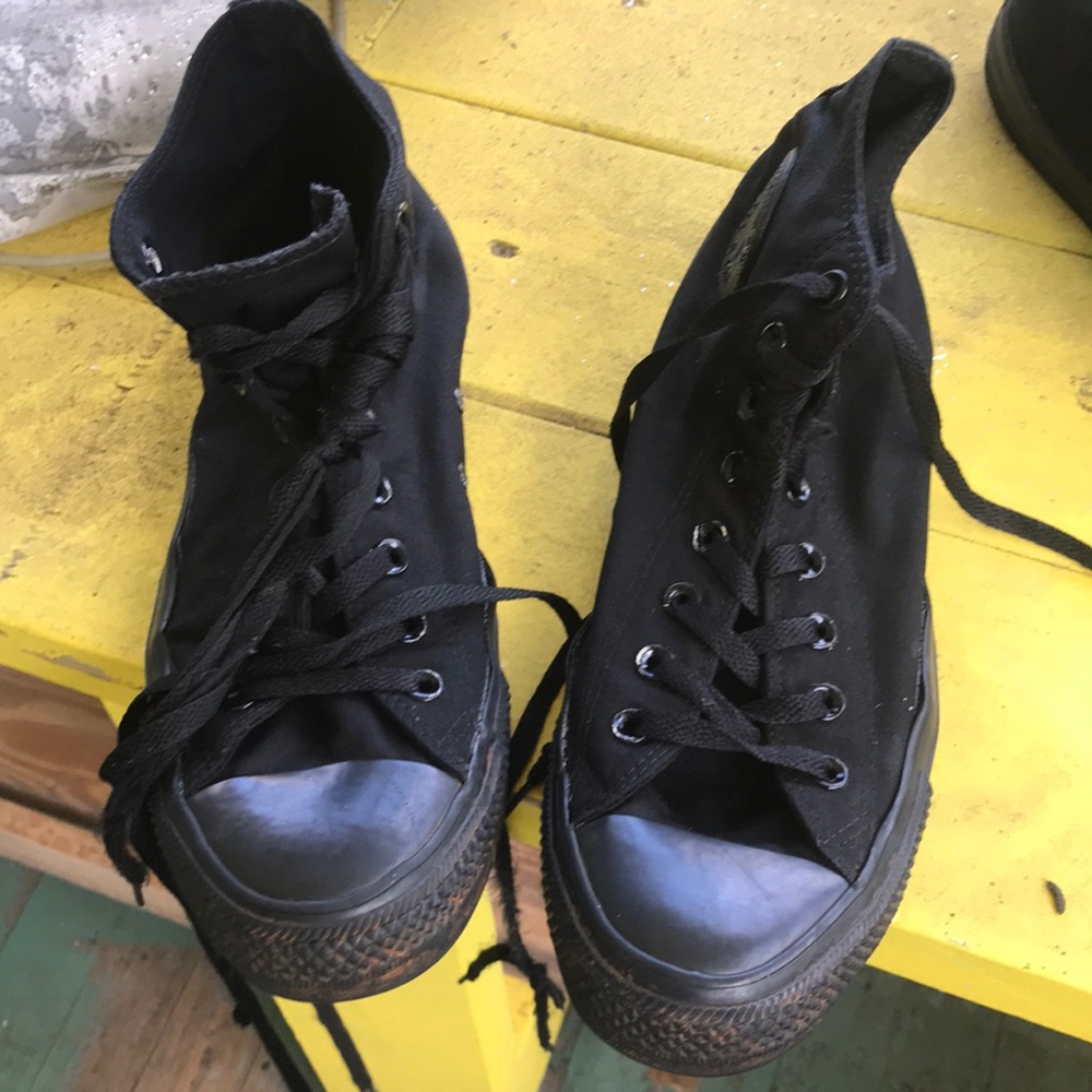 Black converse All Star 11